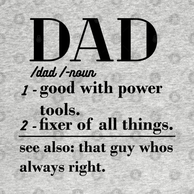 Dad Definition father day gift dad by Gaming champion